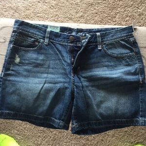 Women's denim shorts